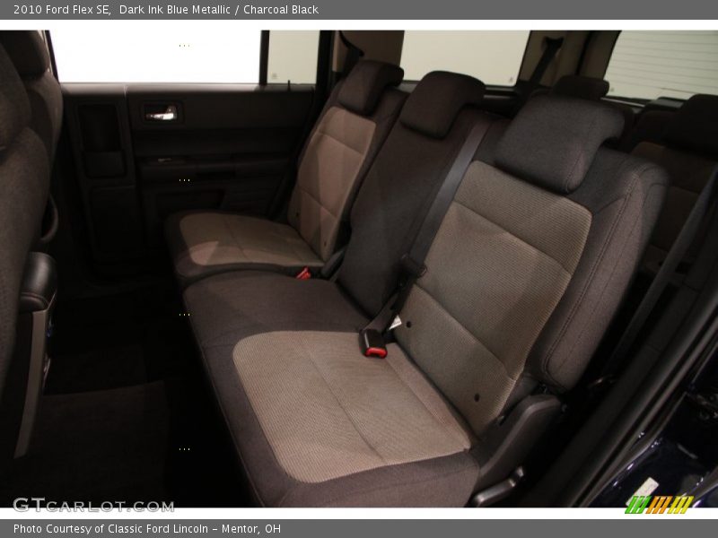 Dark Ink Blue Metallic / Charcoal Black 2010 Ford Flex SE