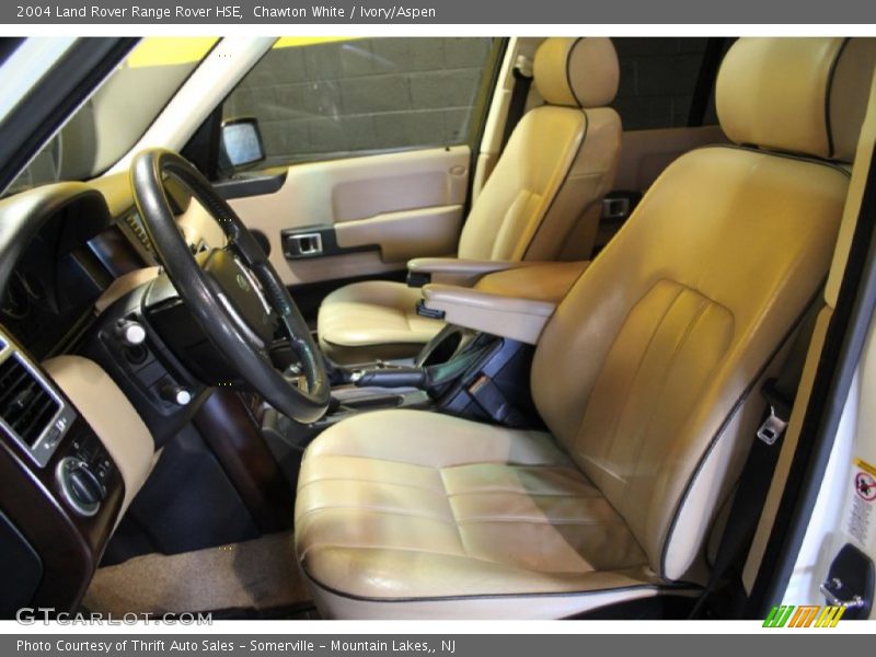  2004 Range Rover HSE Ivory/Aspen Interior
