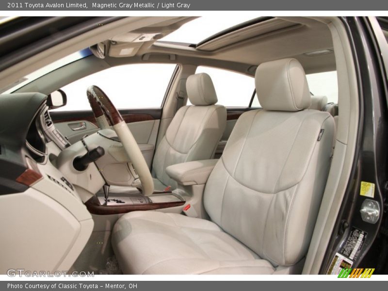 Magnetic Gray Metallic / Light Gray 2011 Toyota Avalon Limited