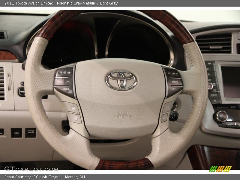 Magnetic Gray Metallic / Light Gray 2011 Toyota Avalon Limited