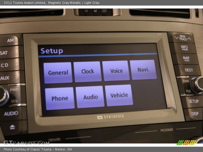 Magnetic Gray Metallic / Light Gray 2011 Toyota Avalon Limited