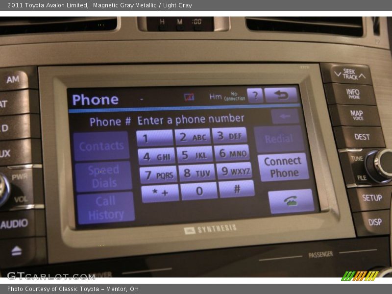 Magnetic Gray Metallic / Light Gray 2011 Toyota Avalon Limited