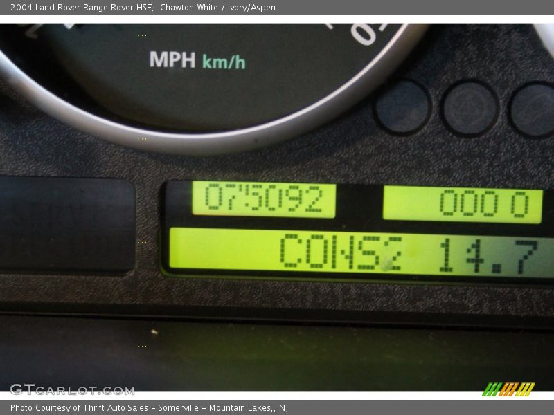 Chawton White / Ivory/Aspen 2004 Land Rover Range Rover HSE