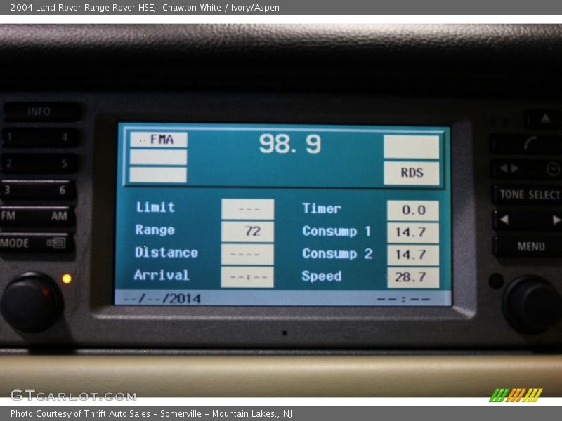 Chawton White / Ivory/Aspen 2004 Land Rover Range Rover HSE