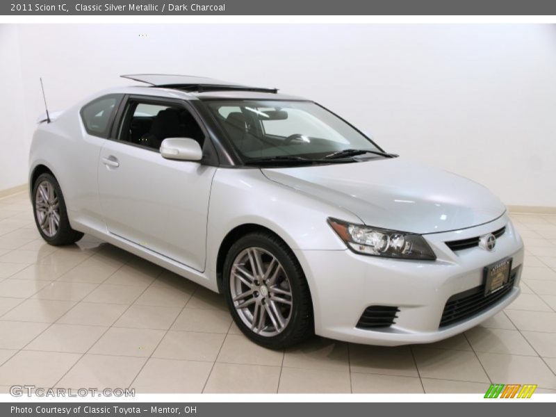 Classic Silver Metallic / Dark Charcoal 2011 Scion tC