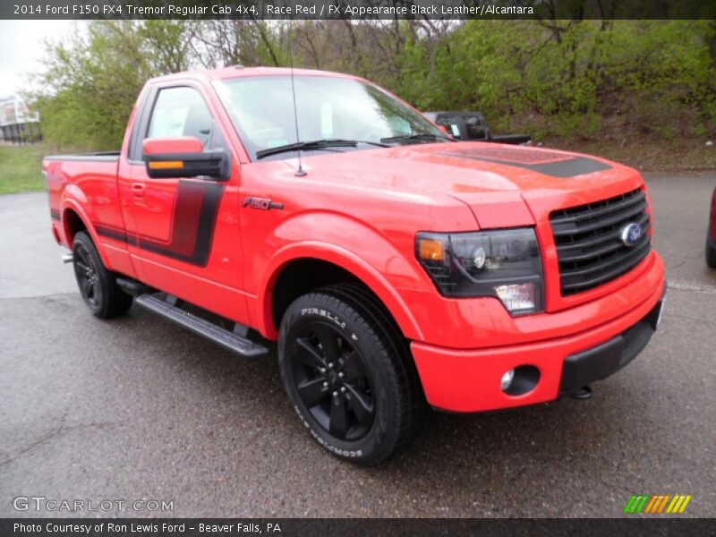 Front 3/4 View of 2014 F150 FX4 Tremor Regular Cab 4x4