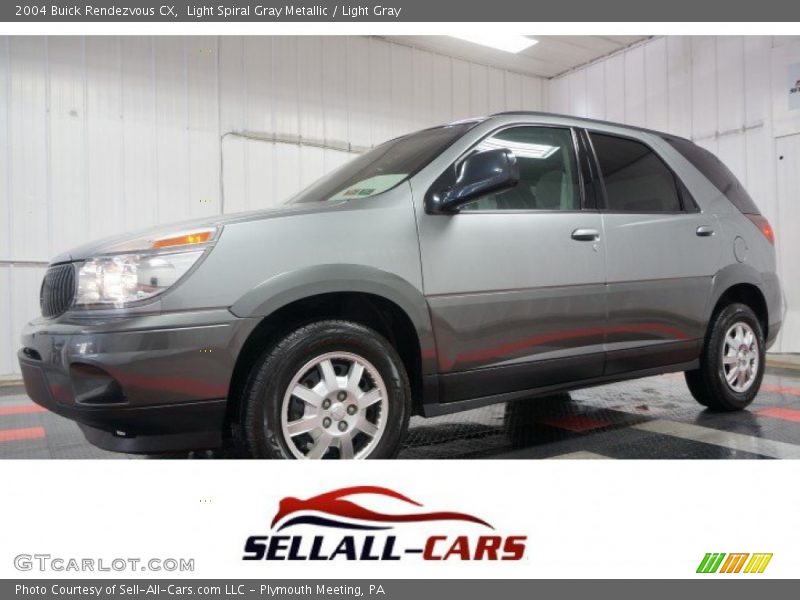 Light Spiral Gray Metallic / Light Gray 2004 Buick Rendezvous CX