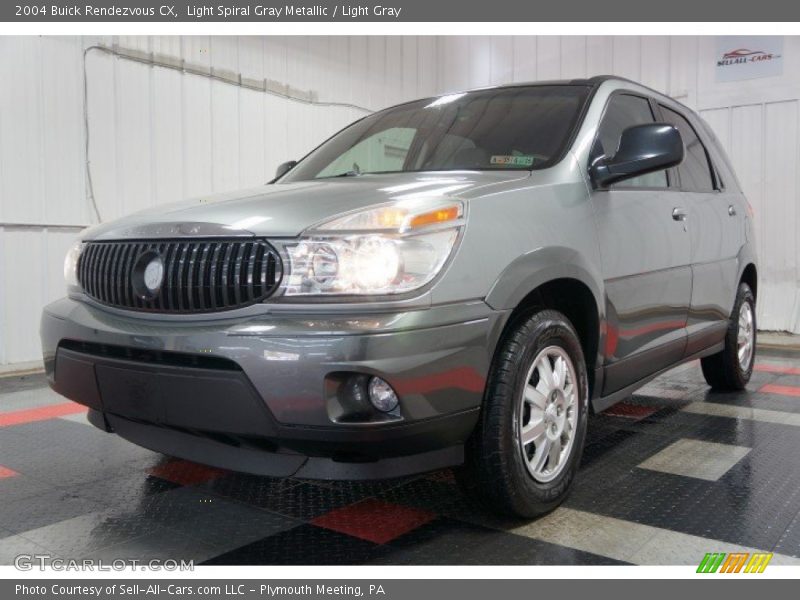 Light Spiral Gray Metallic / Light Gray 2004 Buick Rendezvous CX