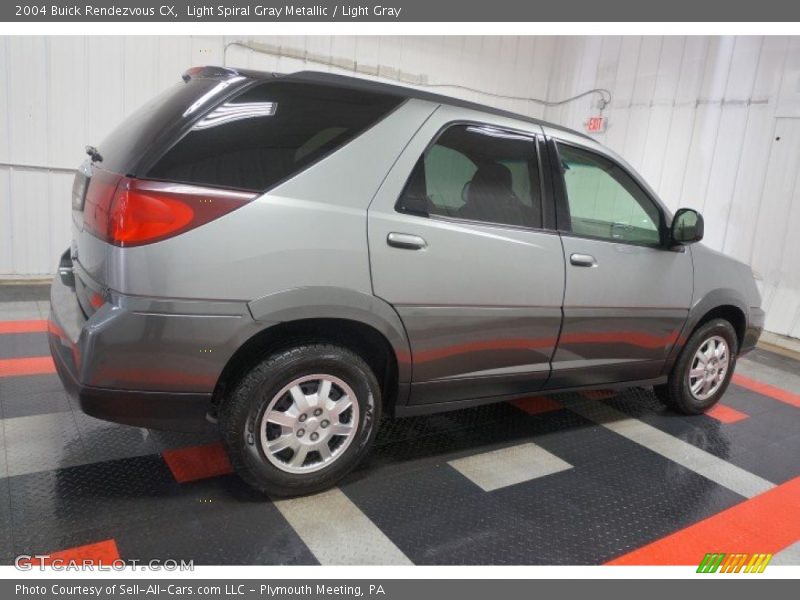 Light Spiral Gray Metallic / Light Gray 2004 Buick Rendezvous CX