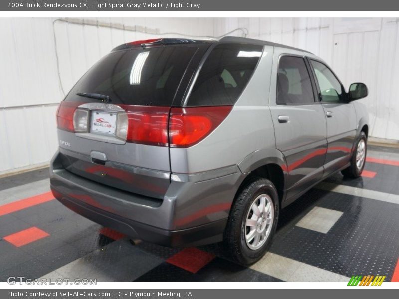 Light Spiral Gray Metallic / Light Gray 2004 Buick Rendezvous CX