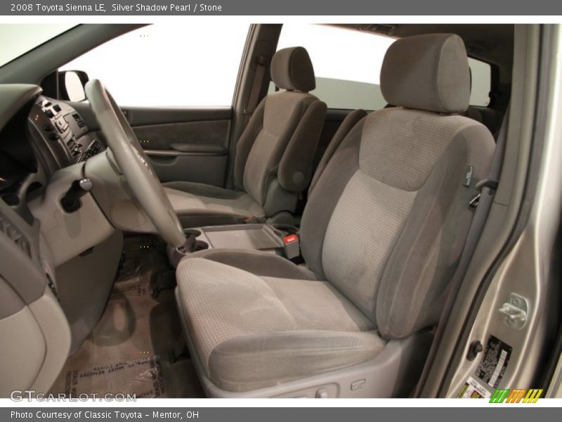 Silver Shadow Pearl / Stone 2008 Toyota Sienna LE