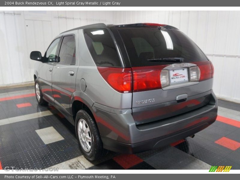 Light Spiral Gray Metallic / Light Gray 2004 Buick Rendezvous CX