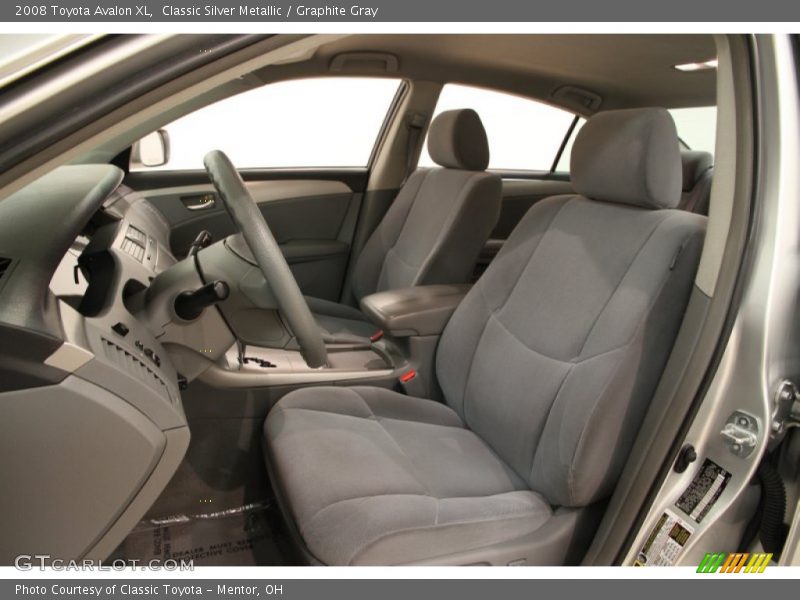  2008 Avalon XL Graphite Gray Interior