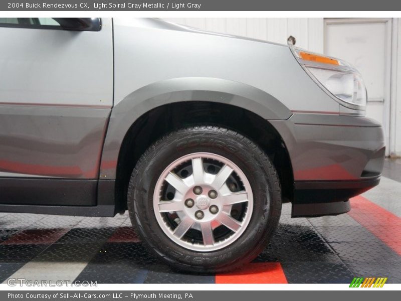 Light Spiral Gray Metallic / Light Gray 2004 Buick Rendezvous CX