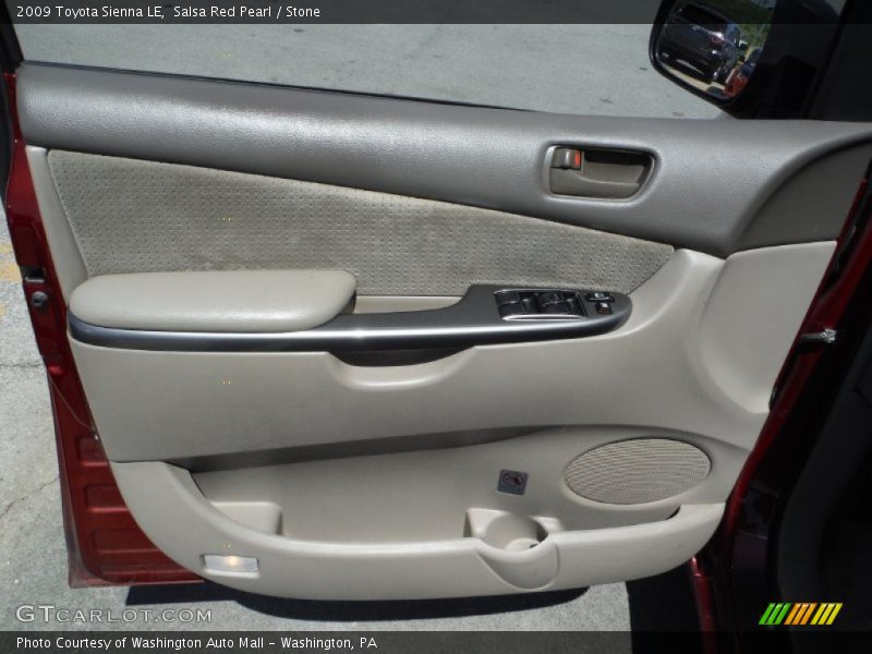 Salsa Red Pearl / Stone 2009 Toyota Sienna LE