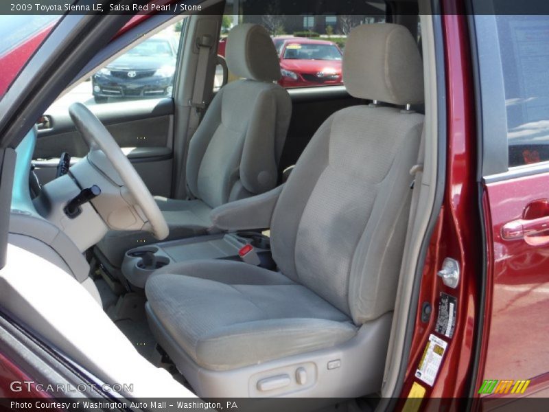 Salsa Red Pearl / Stone 2009 Toyota Sienna LE