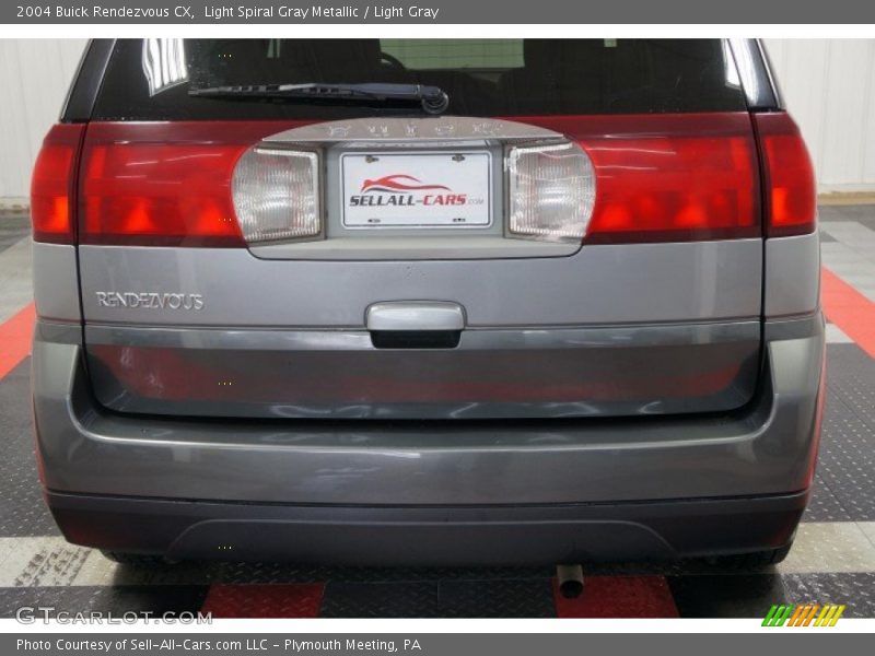 Light Spiral Gray Metallic / Light Gray 2004 Buick Rendezvous CX