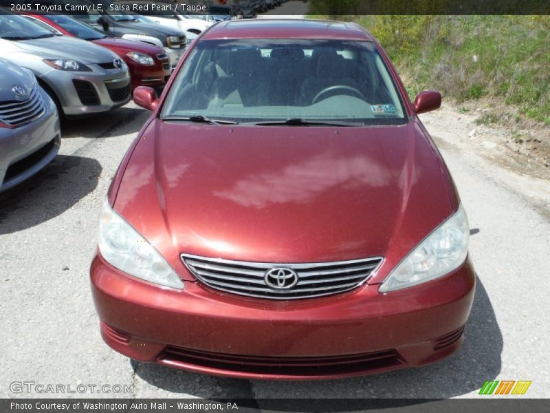  2005 Camry LE Salsa Red Pearl