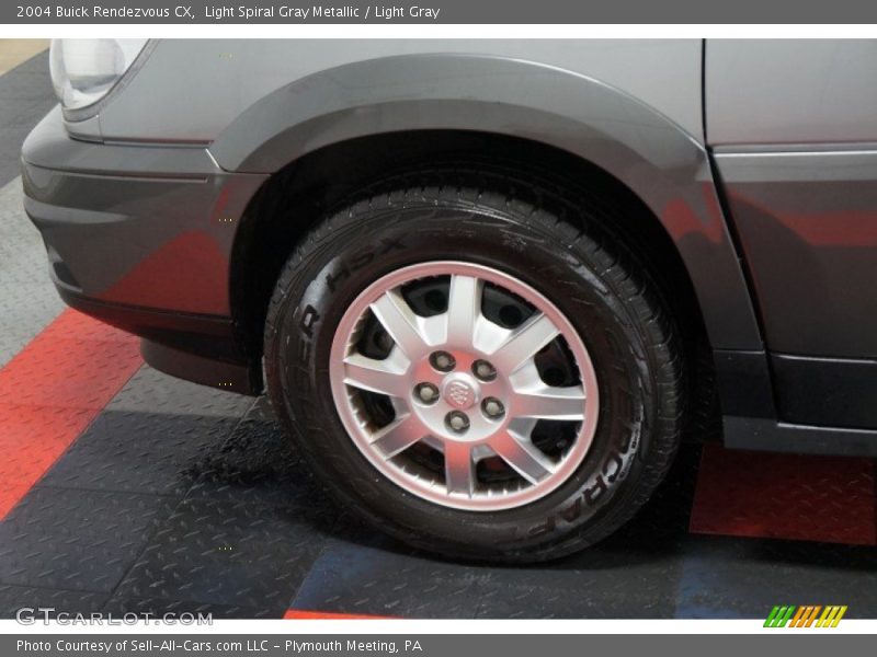 Light Spiral Gray Metallic / Light Gray 2004 Buick Rendezvous CX