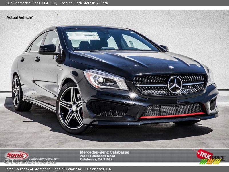 Cosmos Black Metallic / Black 2015 Mercedes-Benz CLA 250