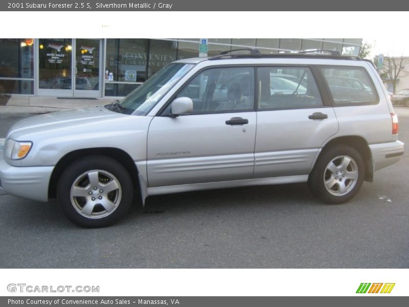 Silverthorn Metallic / Gray 2001 Subaru Forester 2.5 S