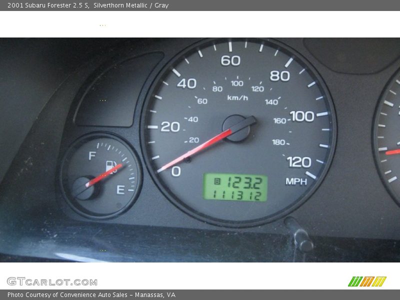 Silverthorn Metallic / Gray 2001 Subaru Forester 2.5 S
