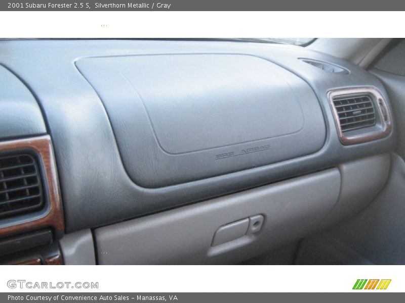 Silverthorn Metallic / Gray 2001 Subaru Forester 2.5 S