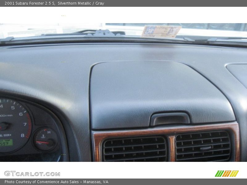 Silverthorn Metallic / Gray 2001 Subaru Forester 2.5 S