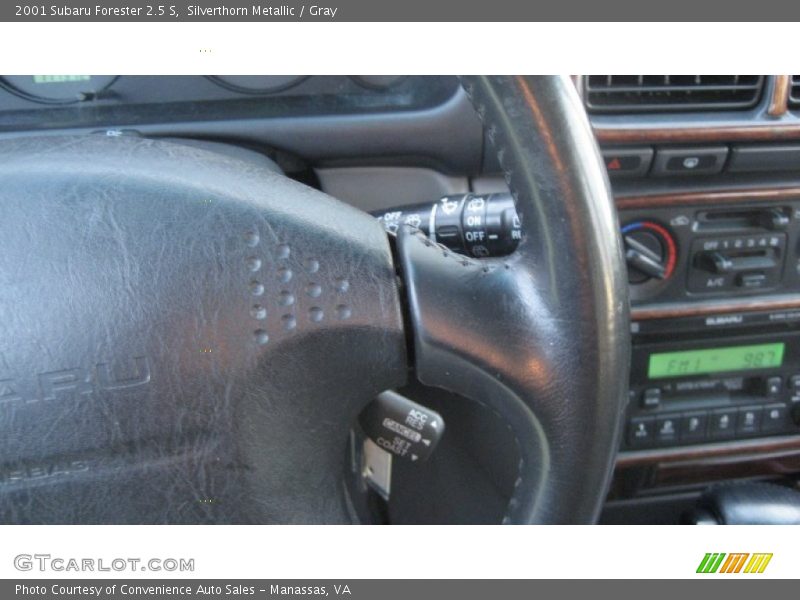 Silverthorn Metallic / Gray 2001 Subaru Forester 2.5 S