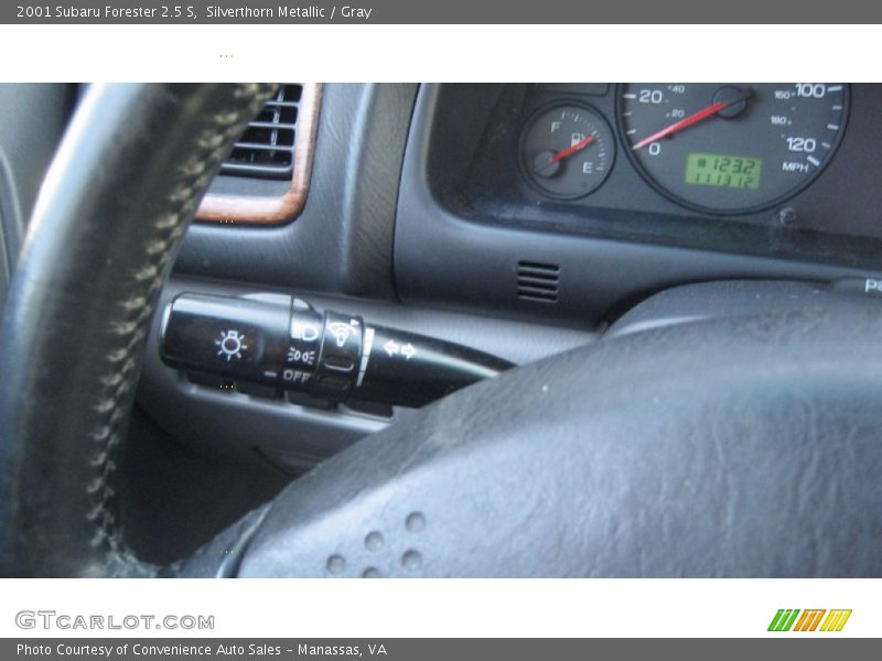 Silverthorn Metallic / Gray 2001 Subaru Forester 2.5 S