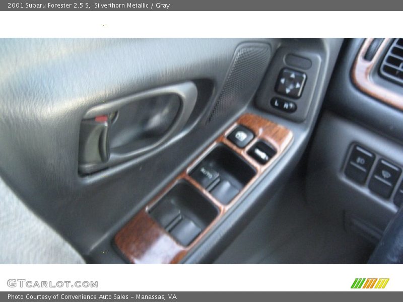 Silverthorn Metallic / Gray 2001 Subaru Forester 2.5 S