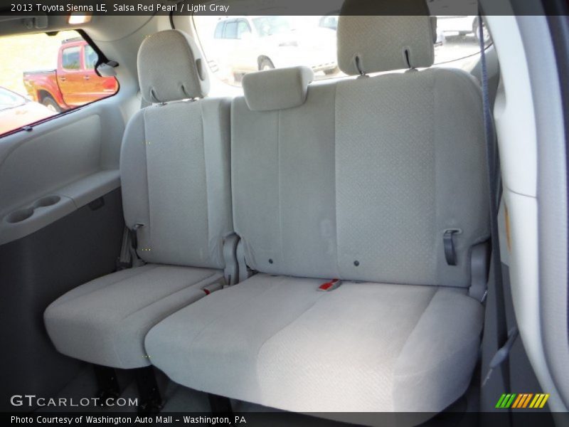 Salsa Red Pearl / Light Gray 2013 Toyota Sienna LE