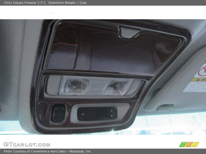 Silverthorn Metallic / Gray 2001 Subaru Forester 2.5 S