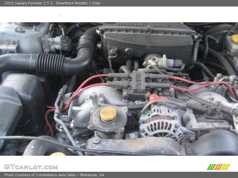 Silverthorn Metallic / Gray 2001 Subaru Forester 2.5 S