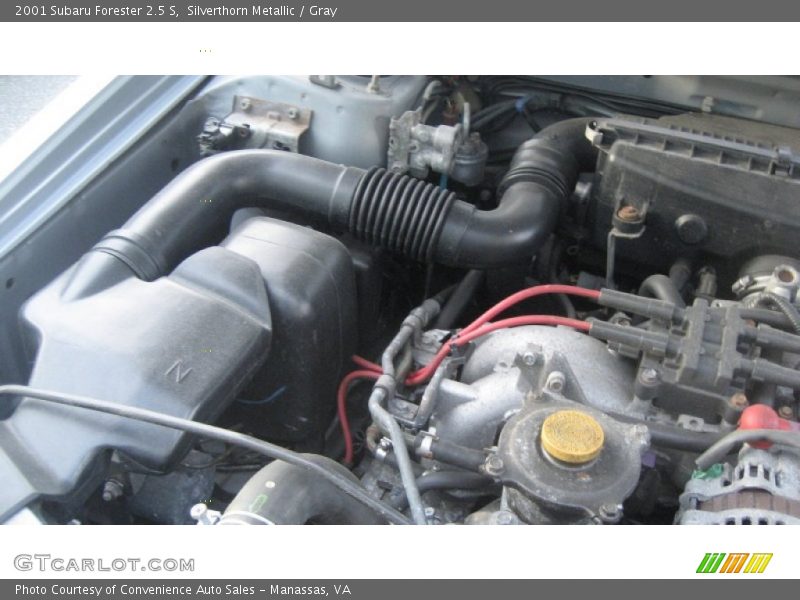 Silverthorn Metallic / Gray 2001 Subaru Forester 2.5 S