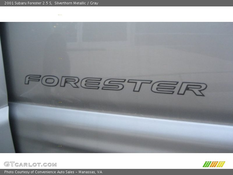 Silverthorn Metallic / Gray 2001 Subaru Forester 2.5 S