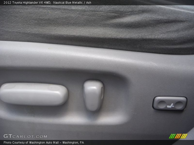 Nautical Blue Metallic / Ash 2012 Toyota Highlander V6 4WD