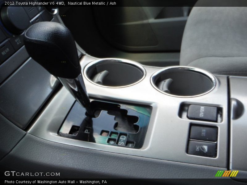 Nautical Blue Metallic / Ash 2012 Toyota Highlander V6 4WD
