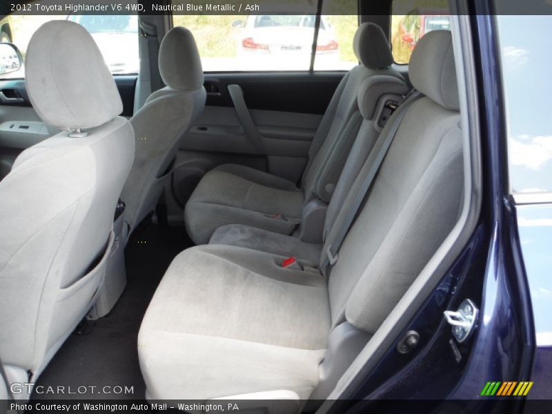 Nautical Blue Metallic / Ash 2012 Toyota Highlander V6 4WD
