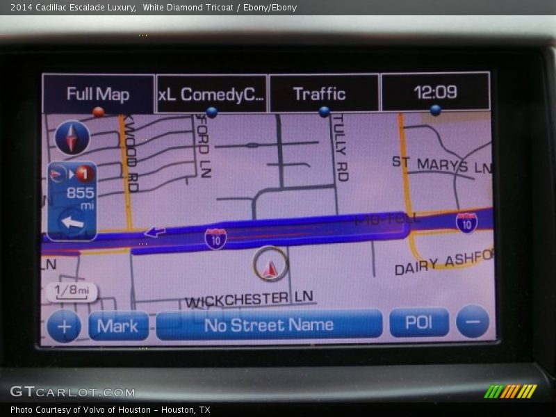 White Diamond Tricoat / Ebony/Ebony 2014 Cadillac Escalade Luxury