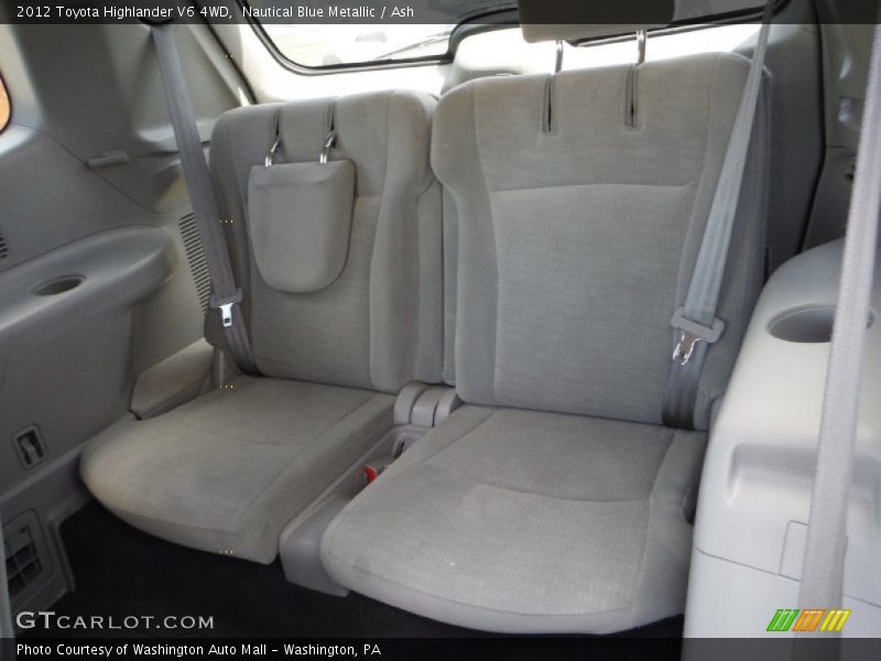 Nautical Blue Metallic / Ash 2012 Toyota Highlander V6 4WD