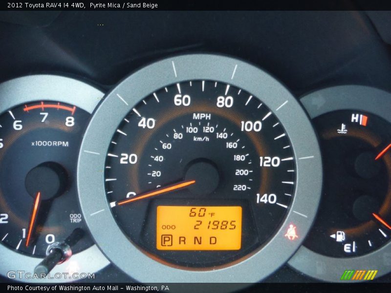 Pyrite Mica / Sand Beige 2012 Toyota RAV4 I4 4WD