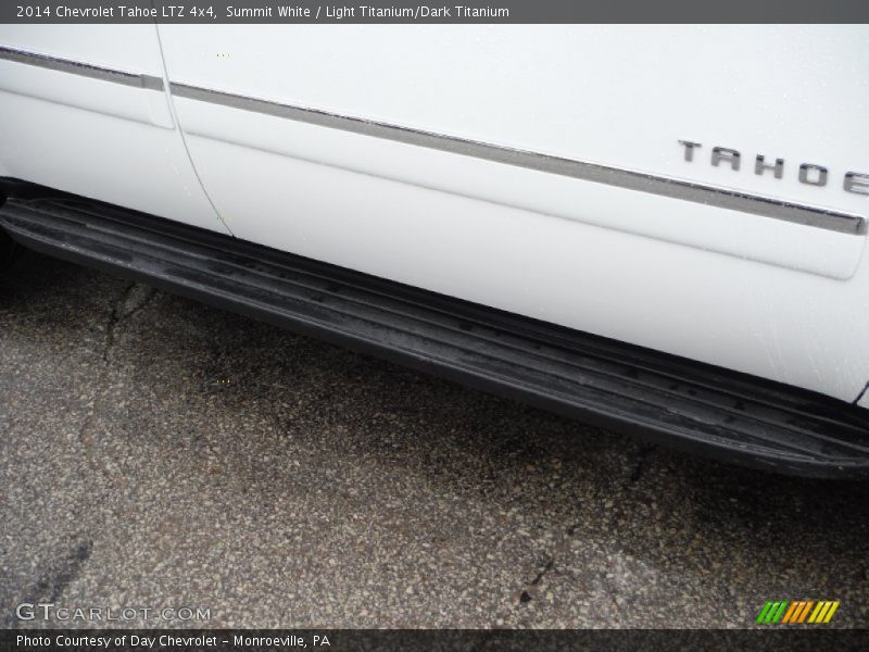 Summit White / Light Titanium/Dark Titanium 2014 Chevrolet Tahoe LTZ 4x4