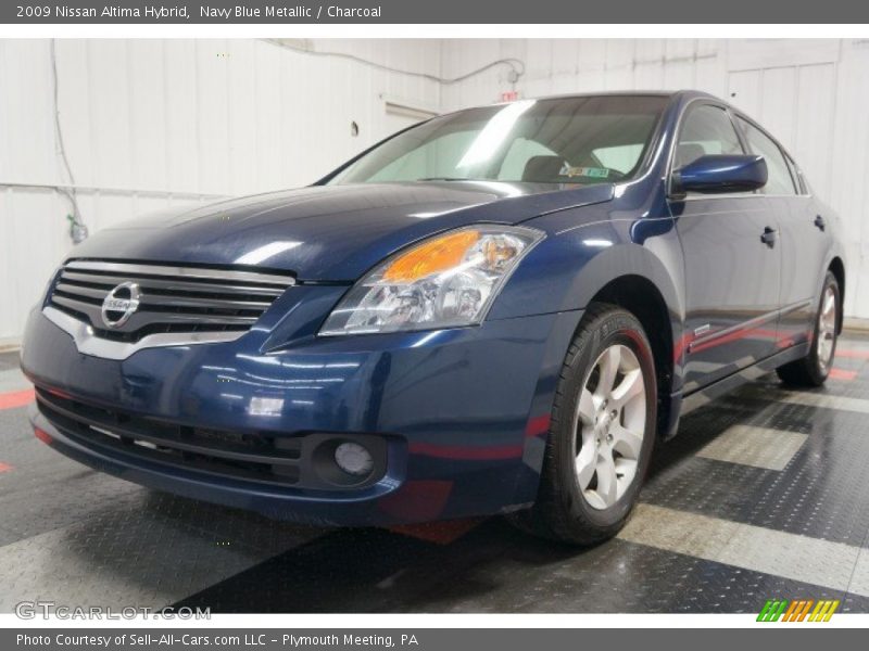 Navy Blue Metallic / Charcoal 2009 Nissan Altima Hybrid