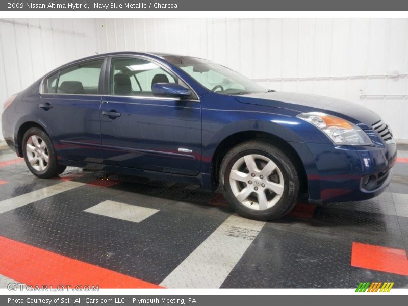 Navy Blue Metallic / Charcoal 2009 Nissan Altima Hybrid