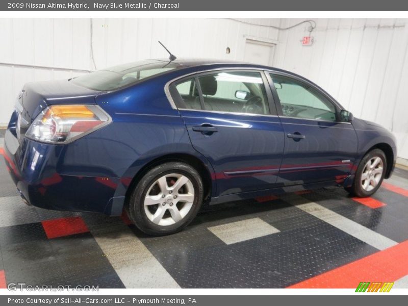 Navy Blue Metallic / Charcoal 2009 Nissan Altima Hybrid