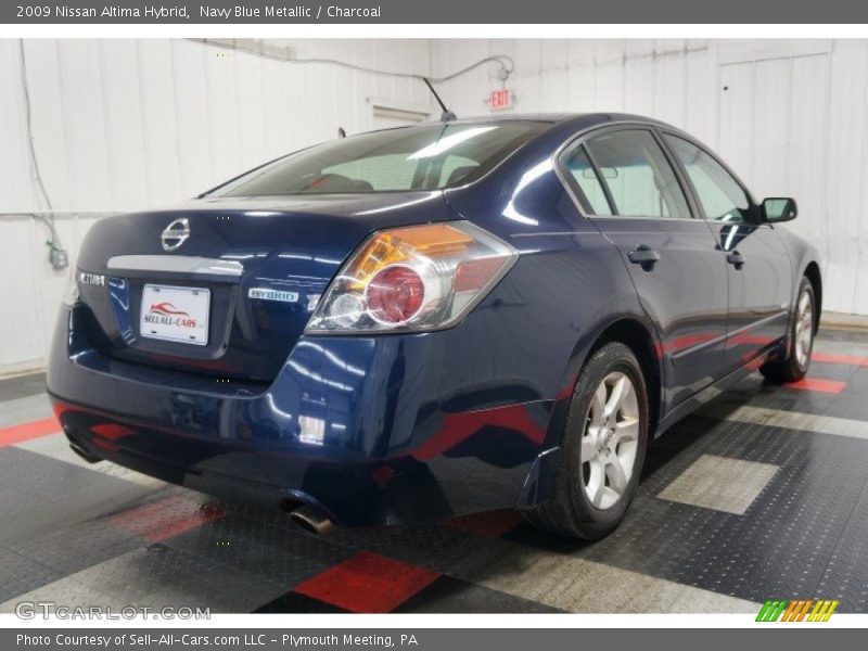 Navy Blue Metallic / Charcoal 2009 Nissan Altima Hybrid
