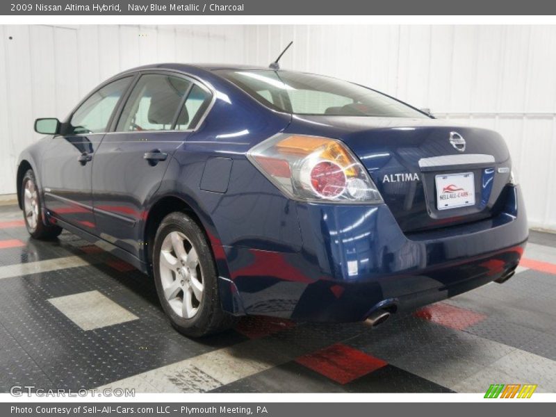 Navy Blue Metallic / Charcoal 2009 Nissan Altima Hybrid