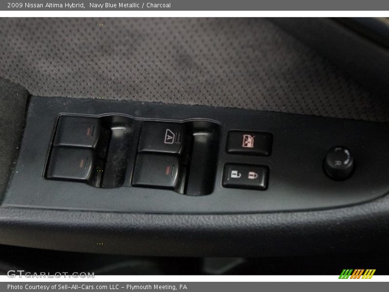 Navy Blue Metallic / Charcoal 2009 Nissan Altima Hybrid