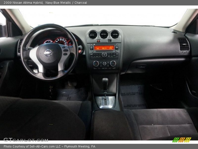 Navy Blue Metallic / Charcoal 2009 Nissan Altima Hybrid